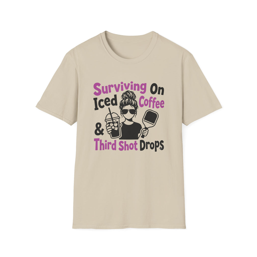 Iced Coffee & Third Shot Drops T-Shirt