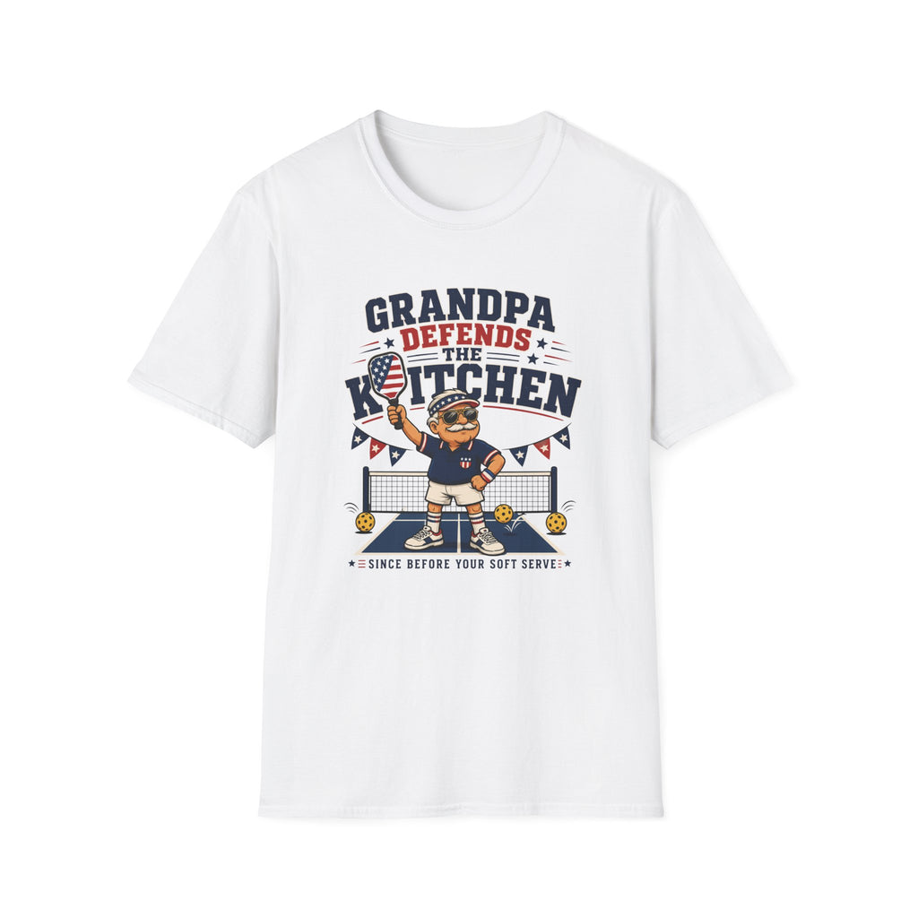 Grandpa Defends The Kitchen T-Shirt