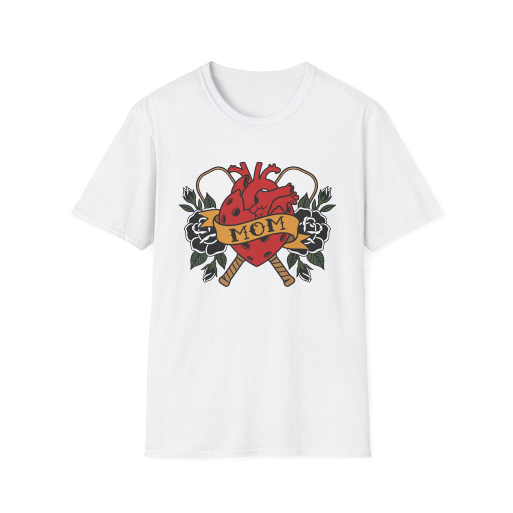Mom Pickleball Heart T-Shirt