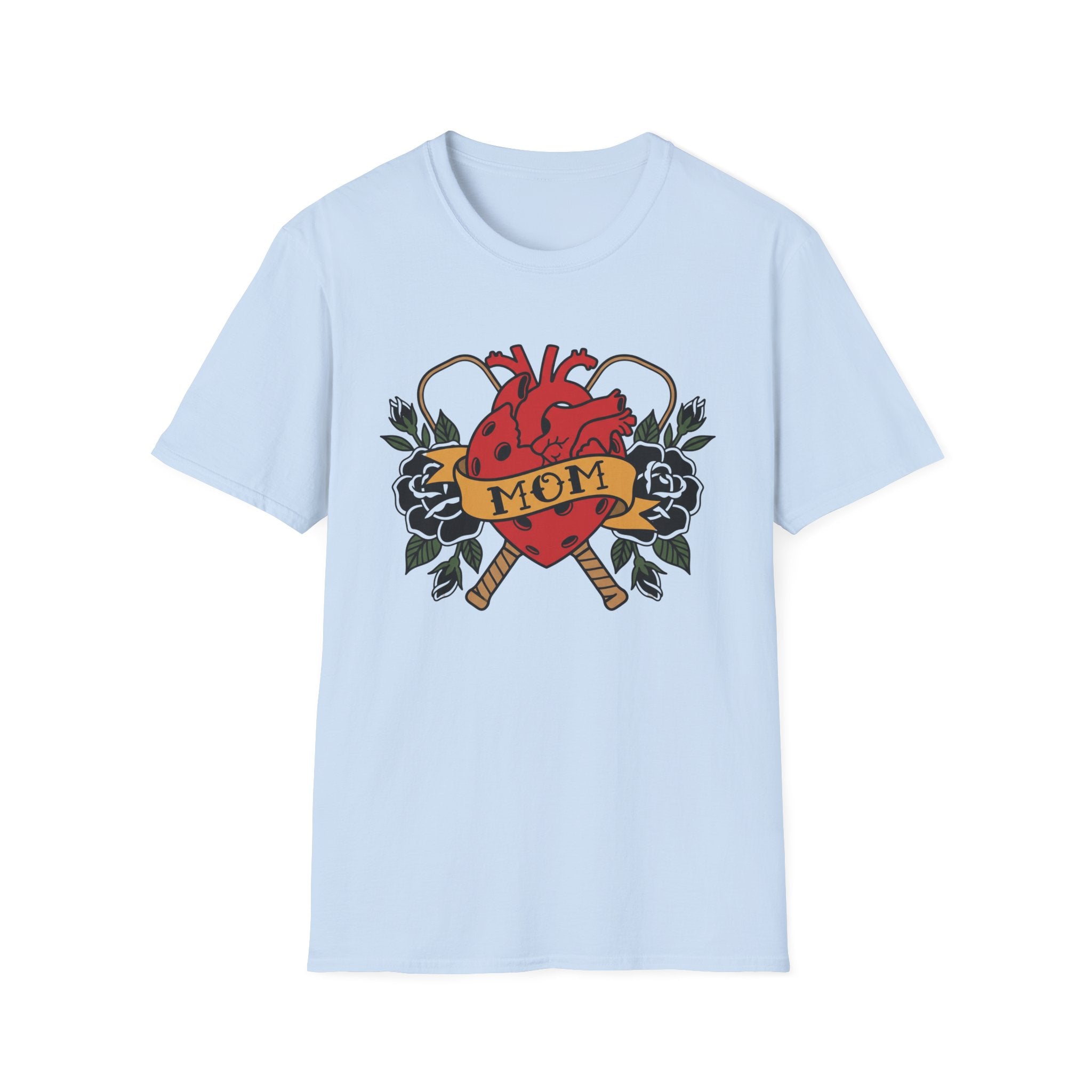 Mom Pickleball Heart T-Shirt