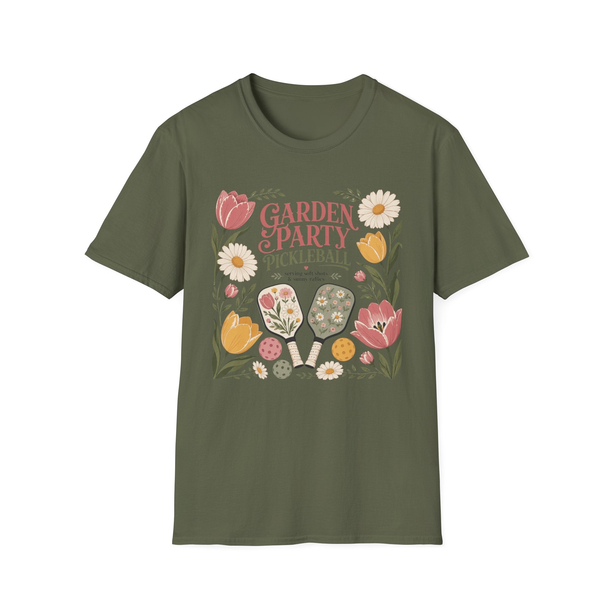 Garden Party Pickleball T-Shirt