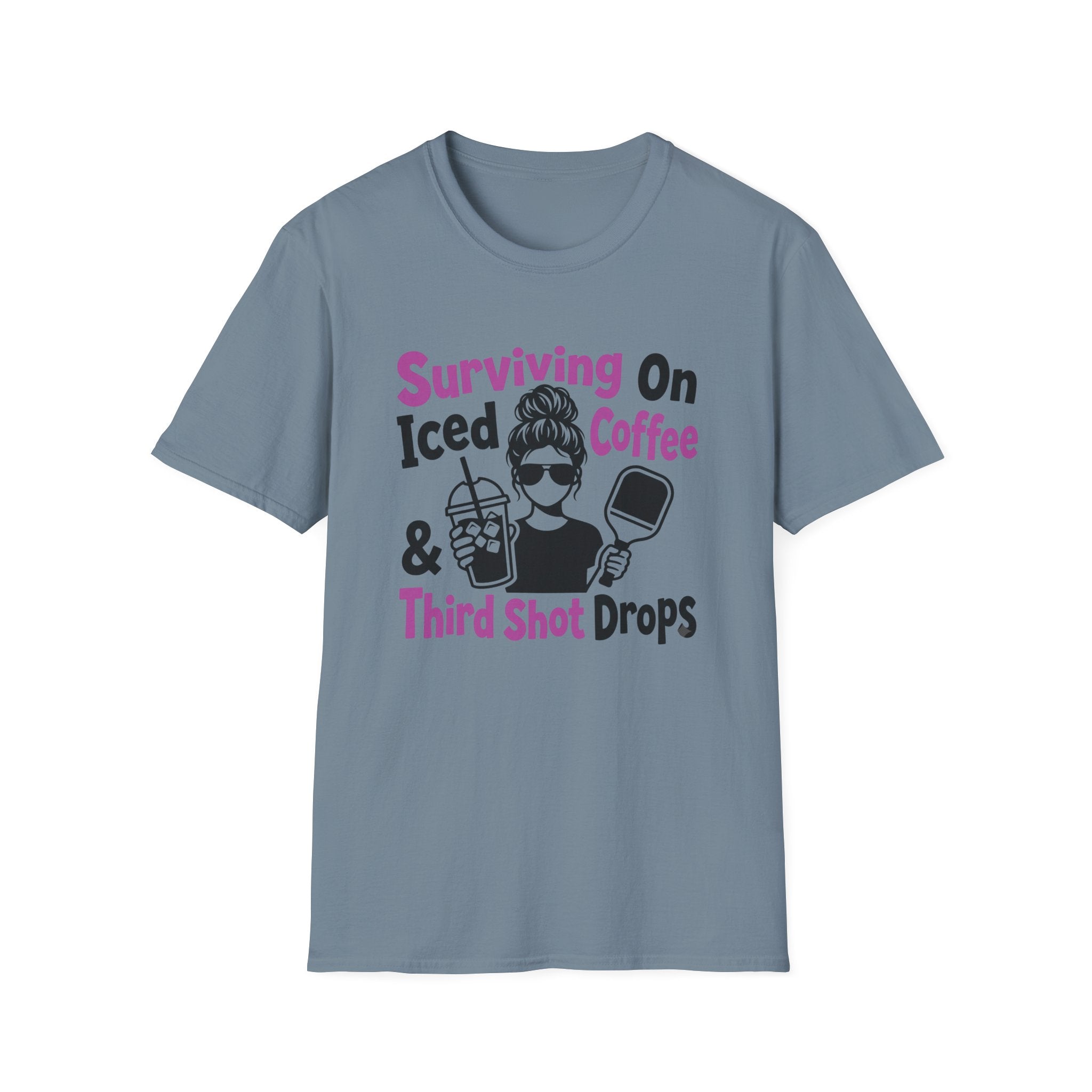 Iced Coffee & Third Shot Drops T-Shirt