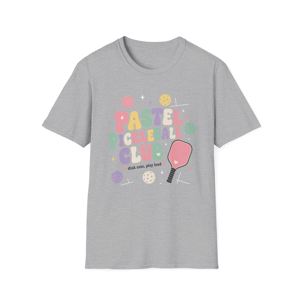 Pastel Pickleball Club T-Shirt