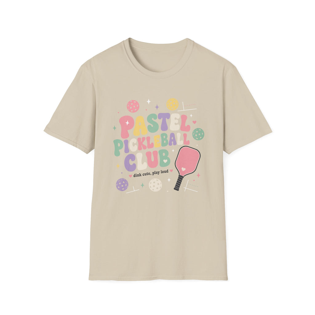 Pastel Pickleball Club T-Shirt