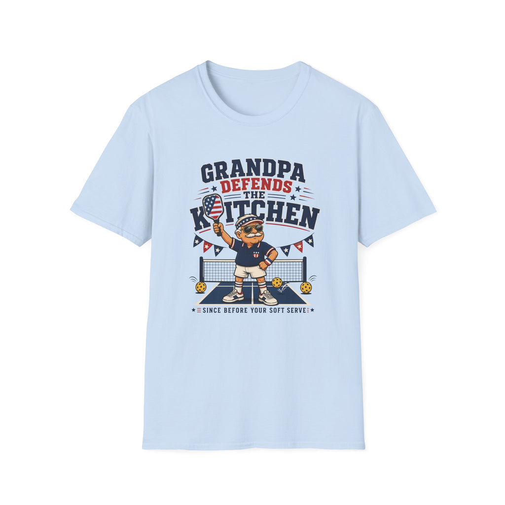 Grandpa Defends The Kitchen T-Shirt