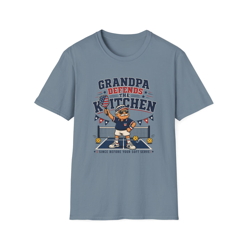 Grandpa Defends The Kitchen T-Shirt