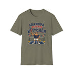 Grandpa Defends The Kitchen T-Shirt