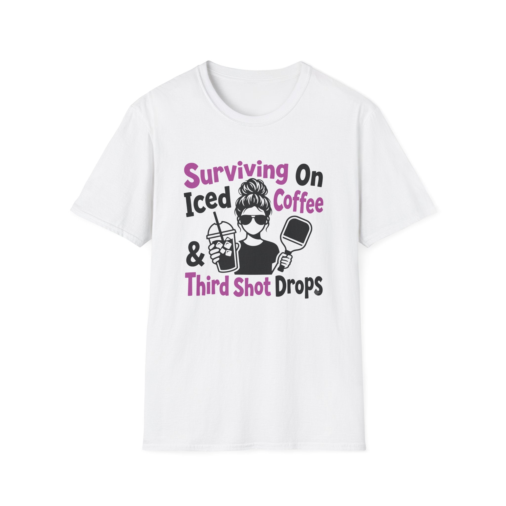 Iced Coffee & Third Shot Drops T-Shirt